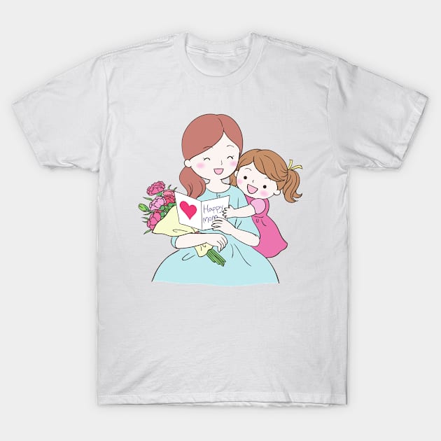 mothers day gift T-Shirt by Mdath